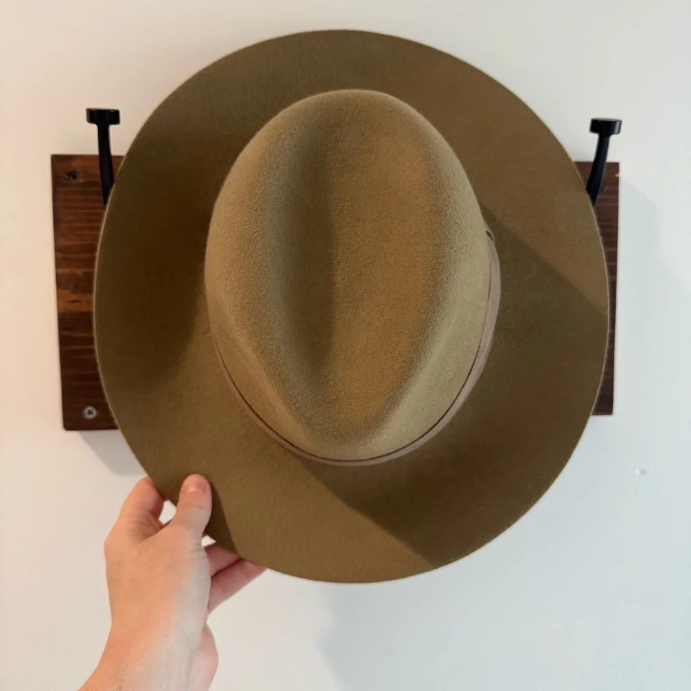 Urban‎ Outfitters Wool Ribbon Trim Fedora One Size - Picture 5 of 8